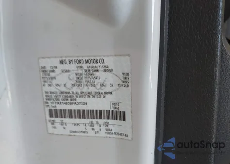 2009 Ford F-150 Stx/Xl/Xlt z USA, uszkodzony, nr VIN 1FTRX14839FA37224